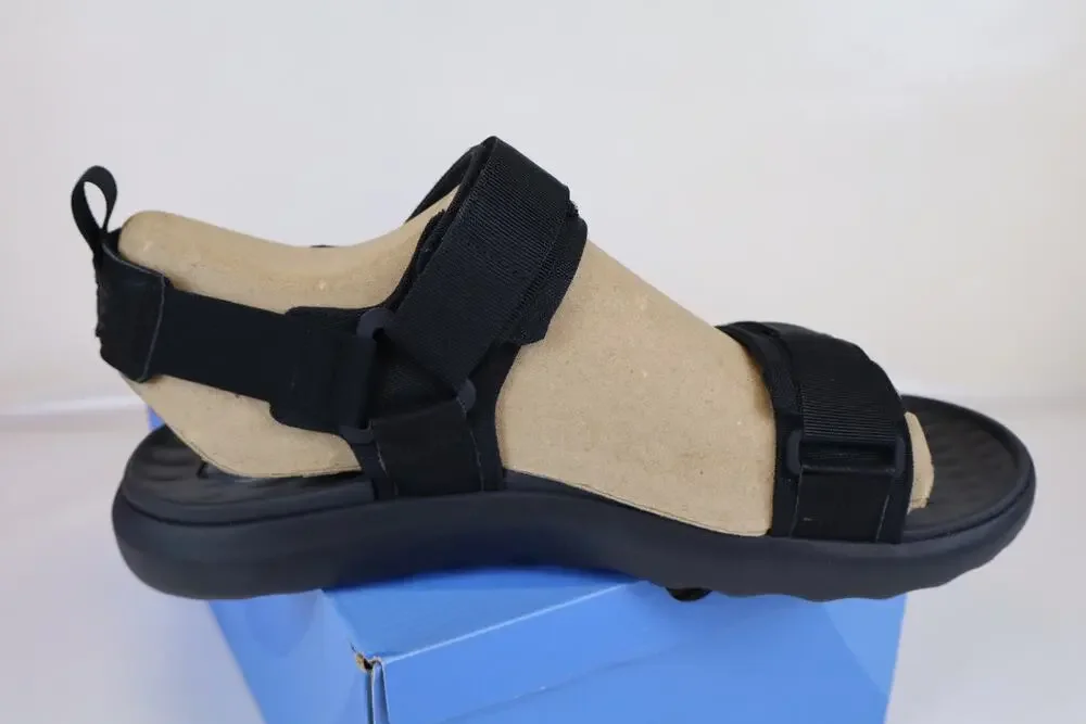 NEW Hey Dude Carson Sandals Sport Mode Men's Black Outdoor Hiking Size 13